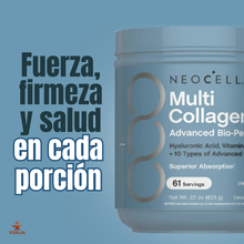 Cargar imagen en el visor de la galería, COLAGENO NEOCELL MULTI COLLAGEN ADVANCED - Fuerza, firmeza y salud en cada porción