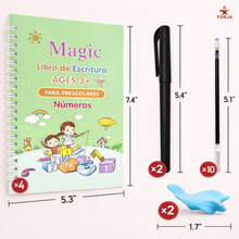 Cargar imagen en el visor de la galería, SET X4 LIBRETAS EDUCATIVAS MAGICAS REUTILIZABLES - Aprender jugando nunca fue tan mágico