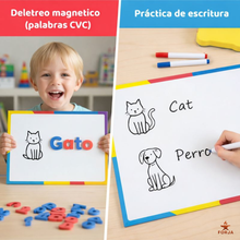 Cargar imagen en el visor de la galería, SET EDUCATIVO MAGNETICO PARA NIÑOS - Educación divertida todos los días