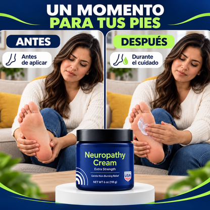 NEUROPATHY CREAM — Cuidado localizado para pies y manos.