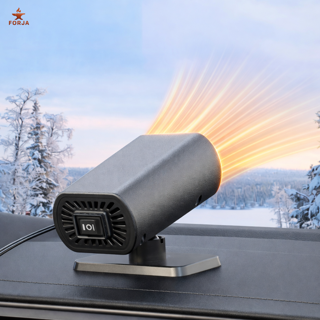 CALEFACTOR PORTÁTIL PARA AUTO - Desempaña, Descongela y Conduce con Máxima Seguridad
