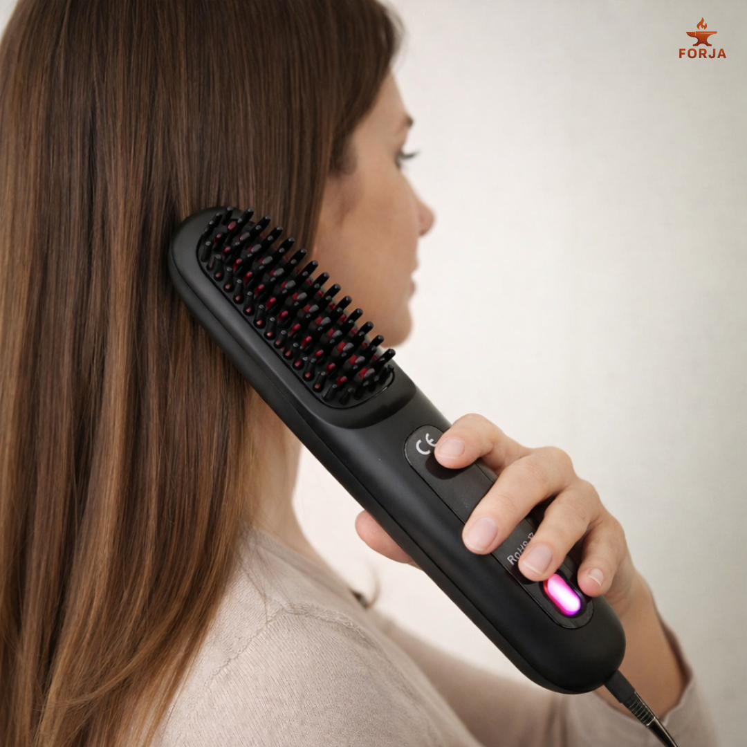 CEPILLO INALAMBRICO ALISADOR PARA CABELLO - Perfecto para llevar a donde vayas