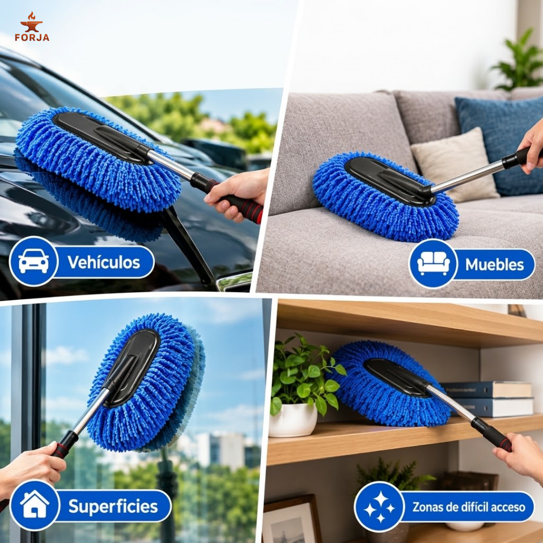 PLUMERO DE MICROFIBRA – Limpia Rápido y Cuida Cada Superficie