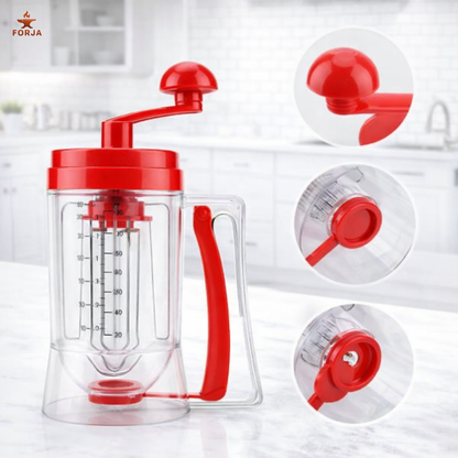 DISPENSADOR DOSIFICADOR PARA PANCAKES - Sirve fácil, rápido y preciso.