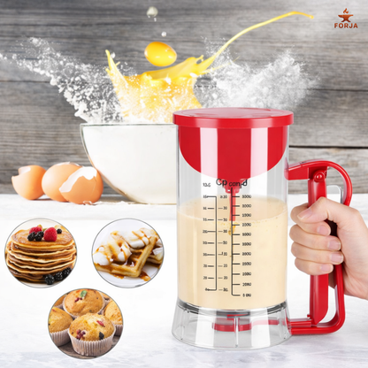 DISPENSADOR DOSIFICADOR PARA PANCAKES - Sirve fácil, rápido y preciso.