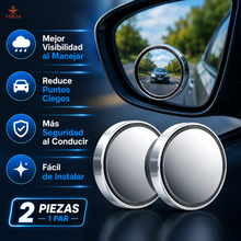 Cargar imagen en el visor de la galería, PAR DE ESPEJOS ANTI PUNTO CIEGO - Más seguridad al conducir
