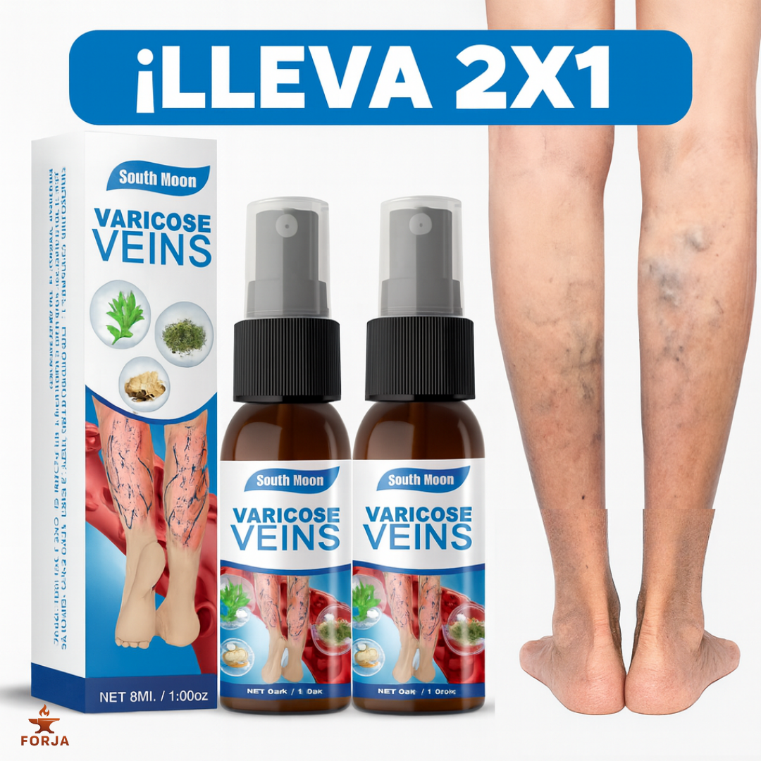 SPRAY ANTI-VÁRICES 2x1 - Piernas Firmes y Circulación Saludable
