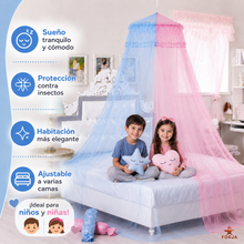 Cargar imagen en el visor de la galería, MOSQUITERO PREMIUM PARA CAMA - Duerme cómodo, fresco y protegido
